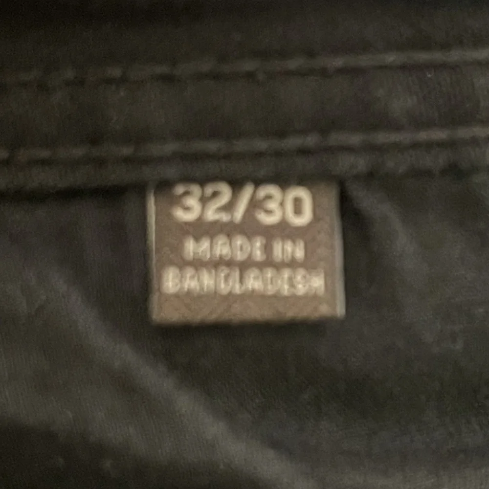 Jachs New York Mens Straight‎ Leg Black Jeans Size 32x30